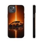 Z06 C8 Phone Case, Orange Racing Livery Studio Cover