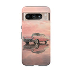 1957 Chevy Bel Air Blush Cream Tough Phone Case for Classic Car Fans