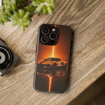 Z06 C8 Phone Case, Orange Racing Livery Studio Cover