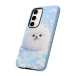 Samoyed Kawaii Snowball Chibi Pet Dog Breed Art Tough Phone Case
