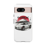 NSX Retro Mount Fuji Illustration JDM phone case | Tough Cover