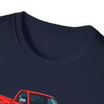 Classic Red 1994 Silverado 1500 Pickup T-Shirt | Truck Illustration