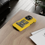 1969 Camaro Z28 Yellow Front View Muscle Car Tough Phone Case