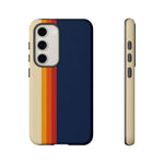 Retro Rainbow Stripe Phone Case | Tough Phone Case