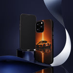 Z06 C8 Phone Case, Orange Racing Livery Studio Cover
