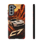 Arctic White C7 Canyon Carver Tough Phone Case