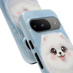 Samoyed Kawaii Snowball Chibi Art Tough Phone Case