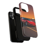 Red C4 ZR-1 King of the Hill Art Tough Phone Case