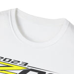 2023 Z06 3LZ Vette Graphic T-Shirt — Yellow Sports Car Tee for Corvette Fans