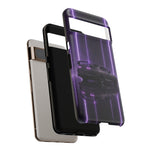 Matte Gray MK4 Supra Violet Neon Pillars Case