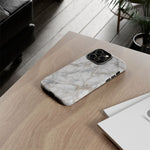 White Marble Pattern Phone Case | Tough Cover