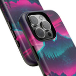 2 Rounds Canada Retina Artwork Vaporwave Phone Case – Landscape Aesthetic