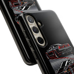 NSX Dual View Black Red JDM Sports Car Tough Phone Case Gift