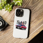 1969 Camaro Z28 American Flag Muscle Tough Phone Case Cover