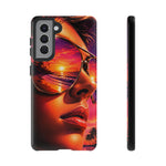 Sunset Reflection Sunglasses Retrowave 80s phone case