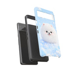 Samoyed Kawaii Snowball Chibi Pet Dog Breed Art Tough Phone Case