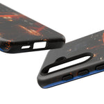 Challenger RT Phone Case, Rainy City Night Muscle Car Tough Cover