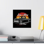 1964 Chevy C10 Poster Low and Slow C10 Flow Classic Truck Wall Art