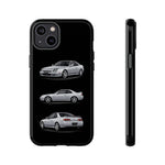 Silver Prelude Sports Coupe Tough Phone Case for JDM Fans