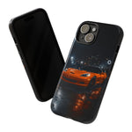Orange C6 Neon Car Meet Tough Phone Case