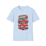 1961 300G Convertible Classic Car T-Shirt – Vintage Red Muscle Car Graphic