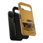Antique Gold Fairlady Z Phone Case, Classic JDM Tough Cover