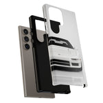 White NSX Phone Case, Retro 90s JDM Supercar Cover, Gift for Car Lovers
