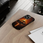 Z06 C8 Phone Case, Orange Racing Livery Studio Cover