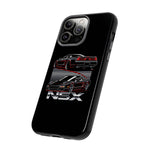 NSX Dual View Black Red JDM Sports Car Tough Phone Case Gift