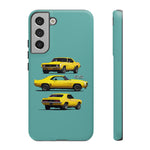 1969 Camaro SS Yellow Triple View Tough Phone Case Cover Gift