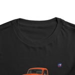 1954 Chevy 3100 Toddler T-Shirt – Vintage Orange Pickup Kids Tee