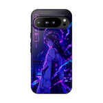 Neon Shrine Maiden phone case | Tough Case, anime vaporwave