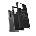 Black Squarebody ChevyTruck phone case | Lowrider Tough Cover
