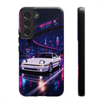 Supra Mk3 Turbo Night Tough Phone Case| Vaporwave 80s Racing Skyline