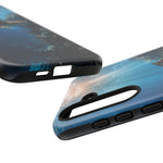 Cobia Reef Phone Case, Shaft of Light Ocean Fishing Tough Cover
