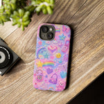 Retro Sticker Collage Y2K Art Tough Phone Case