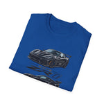 2019 C7 ZR1 Corvette Illustration T-Shirt | Sports Car Racing Graphic