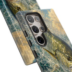 Jack Crevalle Strike Phone Case Saltwater Fishing Gift for Anglers