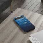 Amberjack School Phone Case, Open Water Sunlight Tough Cover