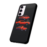 1969 Camaro SS Orange Triple View Muscle Car Tough Phone Case