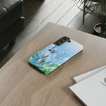 Copy of Silver Butterflies Tough Case | Blue Sky Water Droplets Phone Cover
