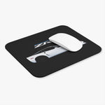 Supercharged C6 ZR1 Mouse Pad | White Sports Car Racing Artwork