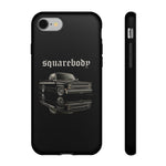 Black Squarebody ChevyTruck phone case | Lowrider Tough Cover