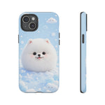 Samoyed Kawaii Snowball Chibi Pet Dog Breed Art Tough Phone Case