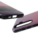 Sunset Skyline GT-R R32 phone case | car reflection, purple dusk