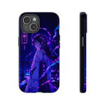 Neon Shrine Maiden phone case | Tough Case, anime vaporwave