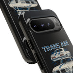 1969 Trans Am White Blue Stripe Tough Phone Case Cover Gift