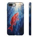 Red Snapper Fishing Phone Case Saltwater Angler Tough Gift