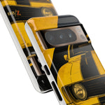 Z28 Yellow Camaro Retro Poster Tough Phone Case
