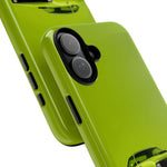 Green Cuda Muscle Car phone case for Gear Heads